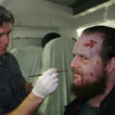 Zombie makeup effects