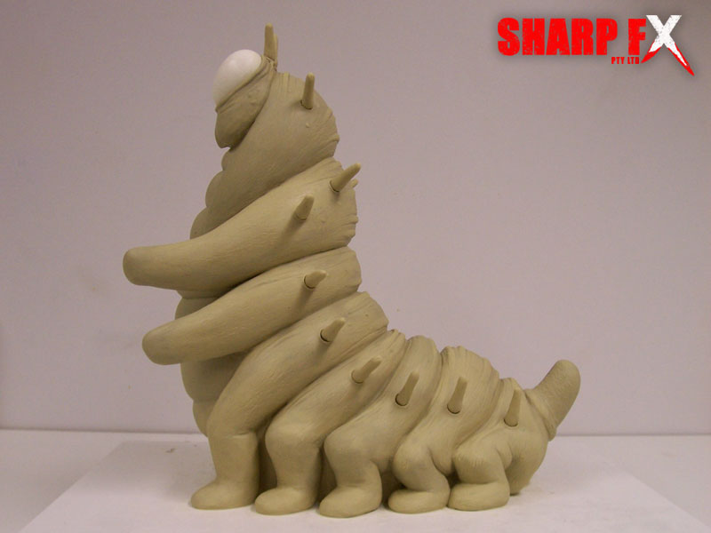 Cartoon Caterpillar Sculpt