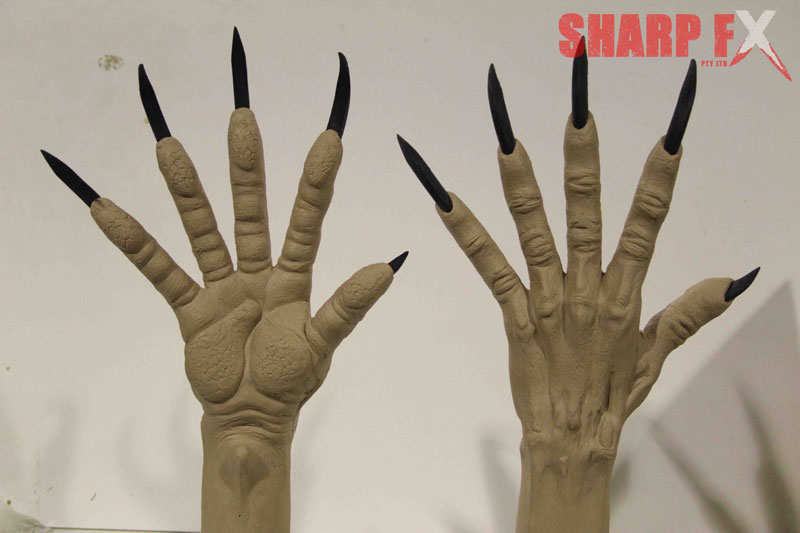 Werewolf-Hands-Sculpture