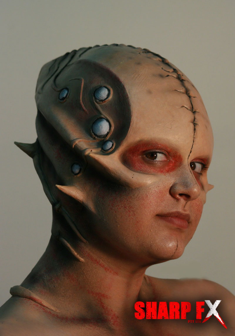 Prosthetic Makeup - Alien Event