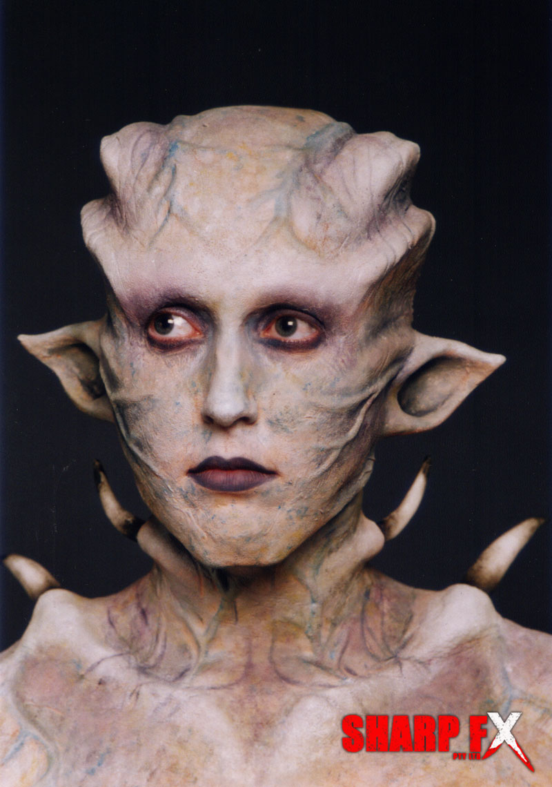 Prosthetic Makeup - Alien Photo Shoot