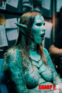 mermaid prosthetic makeup fx