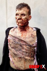 zombie prosthetic makeup FX